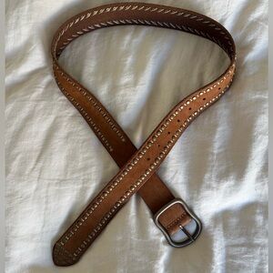 Studded Leather Belt by We the Free / Free People